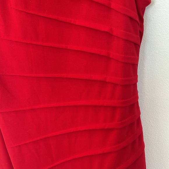 Calvin Klein Red Dress size 10 - Picture 4 of 5